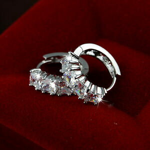 yzANZT[@lbNXCOlujo pendientes pendientes aros plegable creoles cristales plata idea de regalo