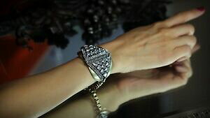 yzANZT[@lbNXuXbgpNpulsera metlico cristal triangle estilo punk original noche matrimonio ct3