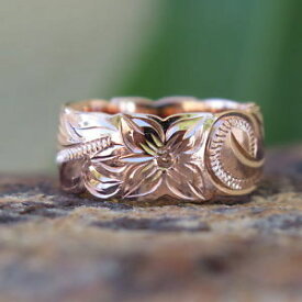 【送料無料】アクセサリー　ネックレスハワイシルバーゴールドピンクスクロールトリムエッジhawi plata rosa oro desplazable flor recortado alianza boda borde 8mm sr1716