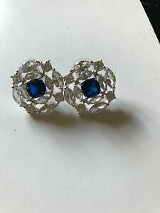 yzANZT[@lbNXXtXL[NX^Tt@CAsuhswarovski cristal de zafiro y pendientes con pasadora estrenar y nunca usado