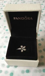 �y���������z�A�N�Z�T���[�@�l�b�N���X�{�b�N�X�f�C�W�[�V���o�[�����O�T�C�Yplata deslumbrante daisy anillo talla 56 plata esterlina genuino s925 en caja de regalo