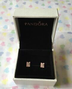 yzANZT[@lbNX{bNXVo[X^[OVo[sNCOhielo luminoso rosa aretes en caja de regalo de plata esterlina plateado genuino s925