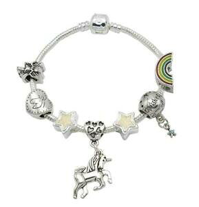 yzANZT[@lbNX{bNXjR[creo en la pulsera de unicornio para nios unicornios para nias con caja de regalo