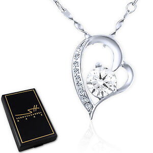 yzANZT[@lbNXlbNX`F[fB[XVo[S[hXtXL[WGP[Xcadena de corazn collar corazn, seoras, plata, oro, swarovski cristales, en estuche