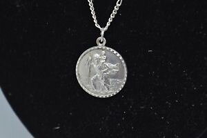 yzANZT[@lbNXA[fRre[WX^[OVo[ZgNXgt@[y_gplata esterlina art deco vintage st christopher colgante 18in p245