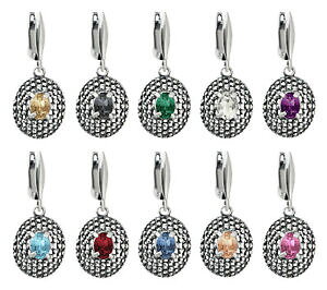 �y���������z�A�N�Z�T���[�@�l�b�N���X�X�^�[�����O�V���o�[�t�b�N�X�����t�X�L�[�C�������O�I�[�o���V�F�C�vganchos pendientes de plata esterlina forma oval hecha con 4120 cristales de swarovski