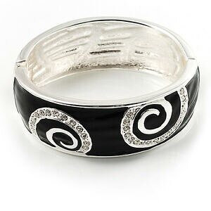 yzANZT[@lbNXubNNX^GiX[uXbgesmalte de cristal negro pulsera brazalete de remolino