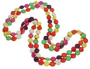 yzANZT[@lbNXAJEg^[RCYlbNXhermosa 3 en 1 10mm multicolor turquesa collar con cuentas largo 120cm47