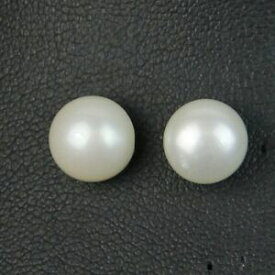 【送料無料】アクセサリー　ネックレスパールデカルチャープレートアルジェントブランboucles doreilles perle de culture plate argent 925 blanc 11mm12mm tz2 c05