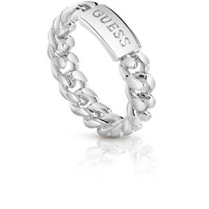 �y���������z�A�N�Z�T���[�@�l�b�N���X�t�F�C�V�A�J�e�i���S���f�B�[anello donna guess ubr84014 acciaio fascia catena logo 3 misure 10 12 14 lady