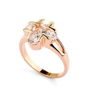 yzANZT[@lbNXsNNXOfUCi[kS[hNX^diseador anillo mujer cruz rosa dorado 18k chapado cristal idea de regalo