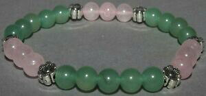 yzANZT[@lbNXuXbg[Ybracelet margurite aventurine et quartz rose