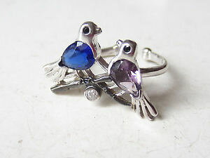 yzANZT[@lbNXX^[OVo[gRnhChOTt@CAAWXgplata de ley 925 hecho a mano turco zafiro amatista aves anillo ajustable