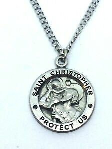 yzANZT[@lbNXZgNXgt@[lbNX_medalla de san cristbal con 24 collar de cadenaplateado