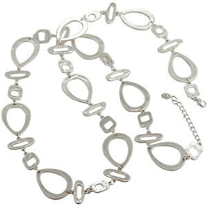 �y���������z�A�N�Z�T���[�@�l�b�N���X�V���o�[�W���G���[�V���o�[�l�b�N���Xgran forma diferente encantos bisutera collar largo plateado plata