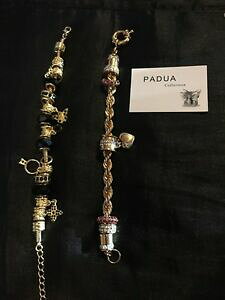 �y���������z�A�N�Z�T���[�@�l�b�N���X�R���N�V�����u���X���b�g�p�h���@dos pulseras de coleccin encantadora padua