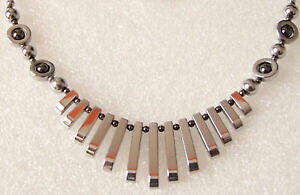 �y���������z�A�N�Z�T���[�@�l�b�N���X�V���o�[���^���b�N�w�}�^�C�g�l�b�N���X�C�������O�Z�b�gmetlico color plata pendientes de hematites cnico collar amp; conjunto de regalo