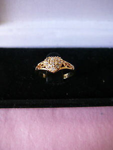 yzANZT[@lbNXhneuve bague plaquor poinonne coeur filigrane pav de brillants t50