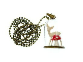 【送料無料】アクセサリー　ネックレスreh bambi campana de cristal cadena collar miniblings 80cm hongo guardo blanco bronce