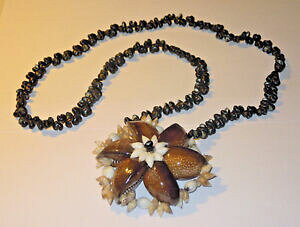�y���������z�A�N�Z�T���[�@�l�b�N���X�f�B���r���e�[�Wbellissima collana di conchiglie vintage