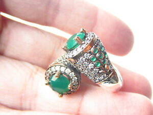 yzANZT[@lbNXX^[OVo[WG[nhChgRGhgp[YOTCYplata de ley 925 turco joyera hecho a mano hurrem emerald anillo topacio talla