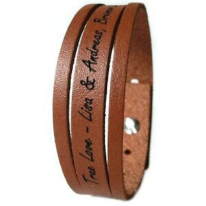 �y���������z�A�N�Z�T���[�@�l�b�N���X�R�j���b�N�u���X���b�ghombre favorito pulsera pulsera con grabado 1,7 cm protegersecognac