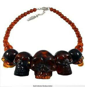 yzANZT[@lbNXRNVIWy_gXJpNSVbNnEB[kreepsville 666 calavera coleccin colgante ambar punk gtico halloween terror