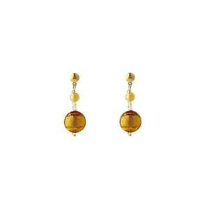 �y���������z�A�N�Z�T���[�@�l�b�N���X�x�l�`�Aorecchini antica murrina venezia frida or164a10 vetro arancione