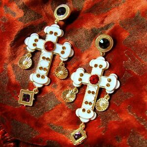 yzANZT[@lbNXLbgEH[NV[_NXiCgpendientes llama la atencin catwalk show cruz blanco moderno noche xx 2