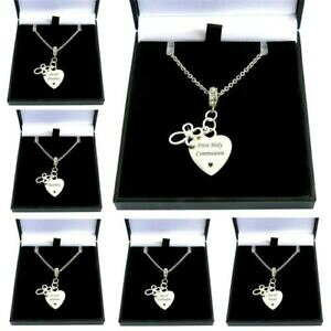 �y���������z�A�N�Z�T���[�@�l�b�N���X�l�b�N���X�p�[�\�i���C�Ypersonalizado primera sagrada comunin collar por especial nia, hija