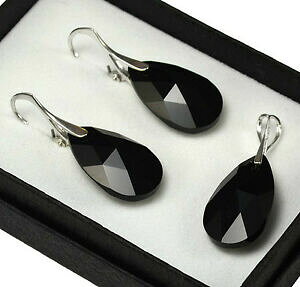 yzANZT[@lbNXXtXL[NX^yWFbgVo[COZbg925 pendientes de plataset hecha con cristales de swarovski 22mm chorro de pera