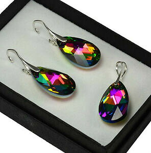 yzANZT[@lbNXXtXL[NX^Vo[COZbg925 pendientes de plataset hecha con cristales de swarovski 22mm peravitrail medio