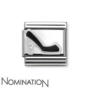 yzANZT[@lbNXNVbNubNoriginal nomination clsico negro stiletto zapato con cz encantosilvershine