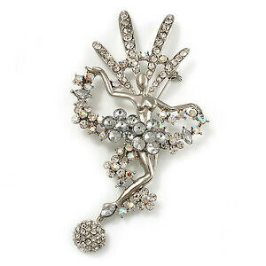 yzANZT[@lbNXuWJ[jou[`Vo[NX^NAbailarina carnaval brasileo gigantesco cristal broche plata y claro