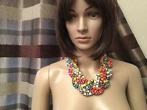 yzANZT[@lbNX^e[vpl`[NJ[elegante de varios colores cinta de metal maciza gargantilla collar nuevo