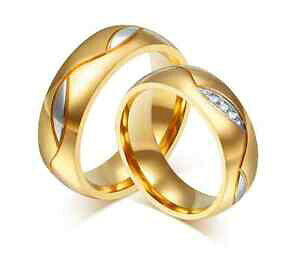 �y���������z�A�N�Z�T���[�@�l�b�N���X�t�F�f�B�S�[���hcoppia fedi fede fedine anello anelli oro fidanzamento nuziali cristallo occhio