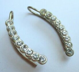 【送料無料】アクセサリー　ネックレスドラトゥールデュアルジェントレトロboucles doreilles perces tour du lob couleur argent cristaux bijou rtro 2197