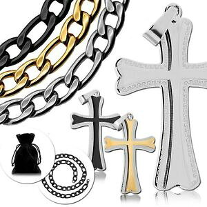 yzANZT[@lbNXNXy_glbNX^NZbgXeXX`[`F[`F[set collar con colgante cruz figarokette tanques cadena de eslabones cadena de acero i