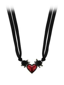 �y���������z�A�N�Z�T���[�@�l�b�N���X�l�b�N���Xalchemy gargantilla sangre corazn para mujer negro