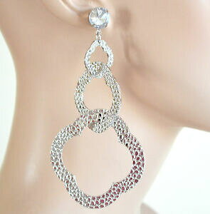 yzANZT[@lbNXAWFgCOusyorecchini donna argento cristalli earrings boucles usy reringe oorbellen h44