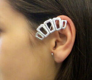 �y���������z�A�N�Z�T���[�@�l�b�N���X�C���[�J�t�o�b�N�����[�}joliko pendiente ohrklemme ear cuff tatuaje hebilla gehmmerter roman derecha