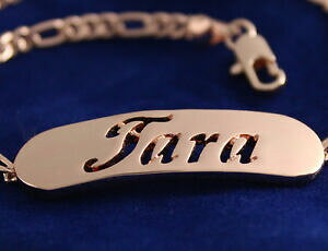 �y���������z�A�N�Z�T���[�@�l�b�N���X�u���X���b�g�^��k�t�@�b�V����pulsera con nombre tara 18 k oro plateado plateado moda regalo