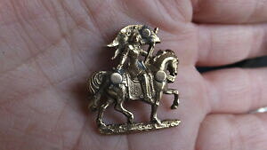 �y���������z�A�N�Z�T���[�@�l�b�N���X�W�����k�_���N�u���[�`broche jeanne darc cheval dore