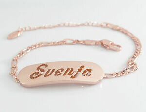 yzANZT[@lbNXS[hsvenjapulsera con nombre 18ct chapado en oro rosaregalos para ellamoda