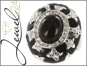 �y���������z�A�N�Z�T���[�@�l�b�N���X�����O�R�A���f�Bnuevo anunciosarah ncleo seora entourage anillo rhodiniert con cristales negros 5417,2mm grande