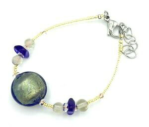 �y���������z�A�N�Z�T���[�@�l�b�N���X�C�^���A�����m�K���Xbracciale donna antica murrina veneziana murano glass made in italy vn 300