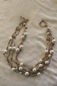 yzANZT[@lbNXRAJE^JeS}`p[bijoux collier ras cou argent 3 ou 5 multirangs perle biche de bere ref 72