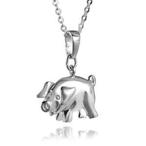 �y���������z�A�N�Z�T���[�@�l�b�N���X�g���[���[�`�F�[��materia cadenas remolque cerdo 925 plata amuleto para seoras y nios