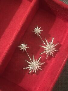 �y���������z�A�N�Z�T���[�@�l�b�N���X�X�^�[�V���o�[�s�A�Xnuevo pendientes de plata estrella