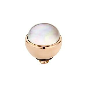 �y���������z�A�N�Z�T���[�@�l�b�N���X�A�N�Z�T���X�e�����Xmelano twisted accesorio seashell 8 mmacero inoxidable rotgold
